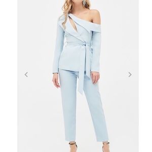 Lavish Alice Cut Out One Shoulder Set